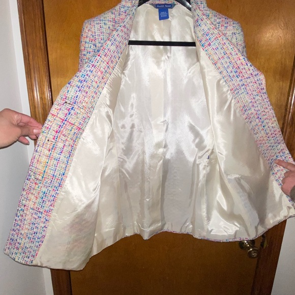 Austin Reed Colorful Tweed Blazer - Picture 6 of 9